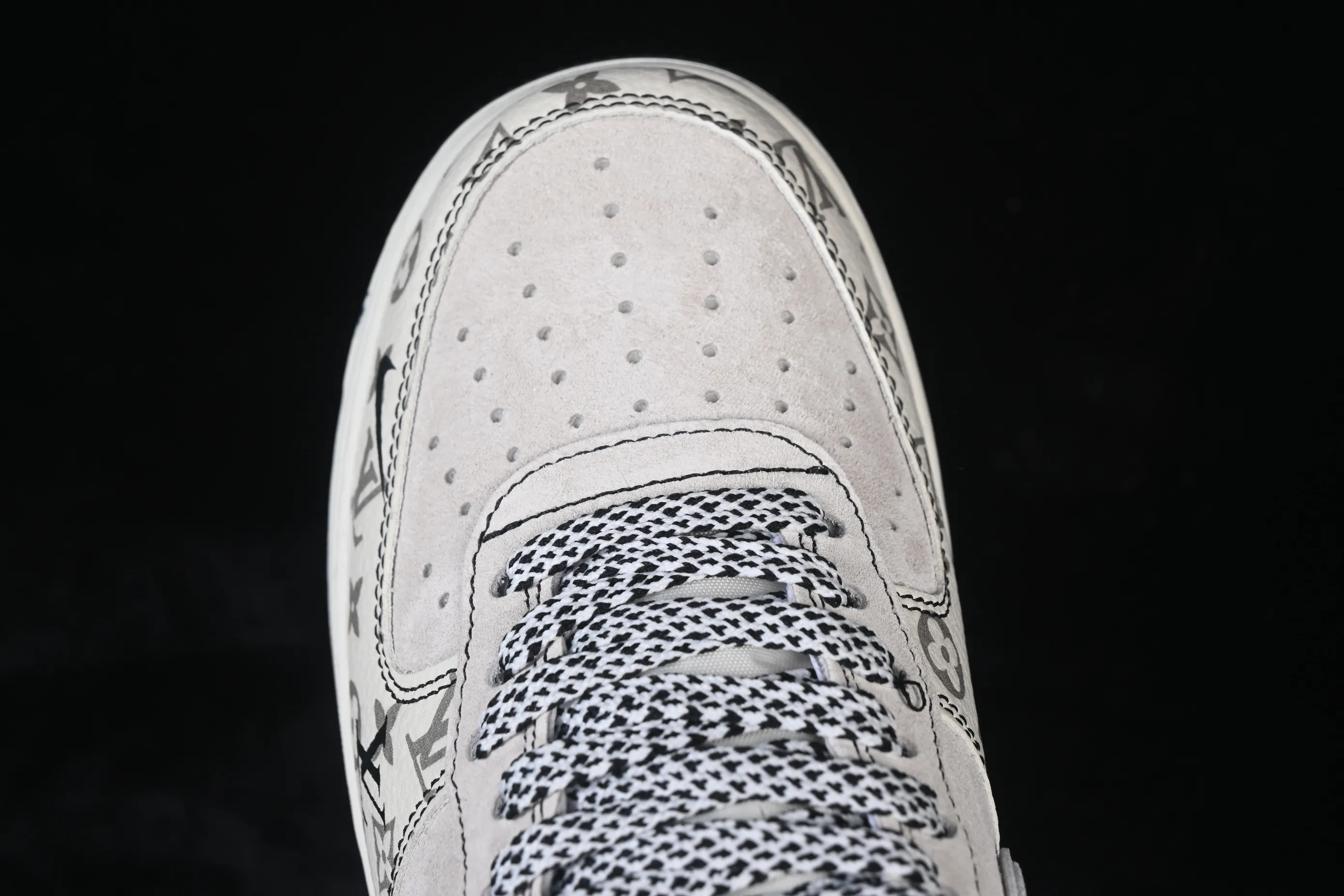 All Categories Nk Air Force 1 Air Force Series Nk Air Force 1 Low Air Force Low Nike Air Force 1'07 Low Gray and White Presbyopic Air Force One Low Casual Shoes SY1388-030